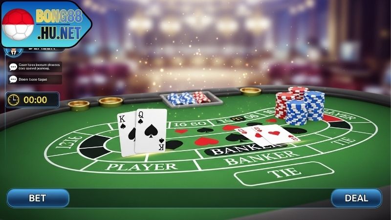Khám phá Baccarat live BONG88 hấp dẫn