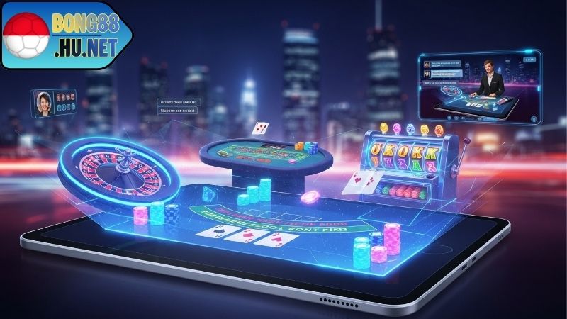 Trải nghiệm casino BONG88 trực tuyến đầy kịch tính
