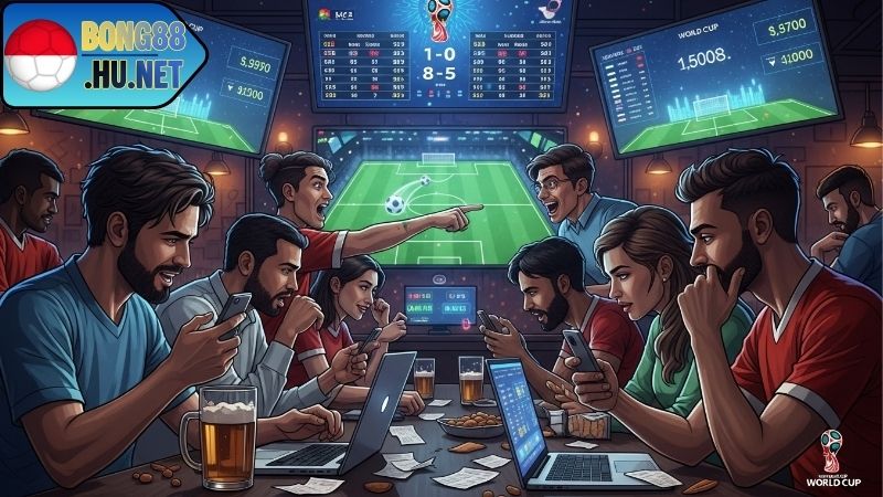 Các loại hình cược bong88 World Cup phổ biến