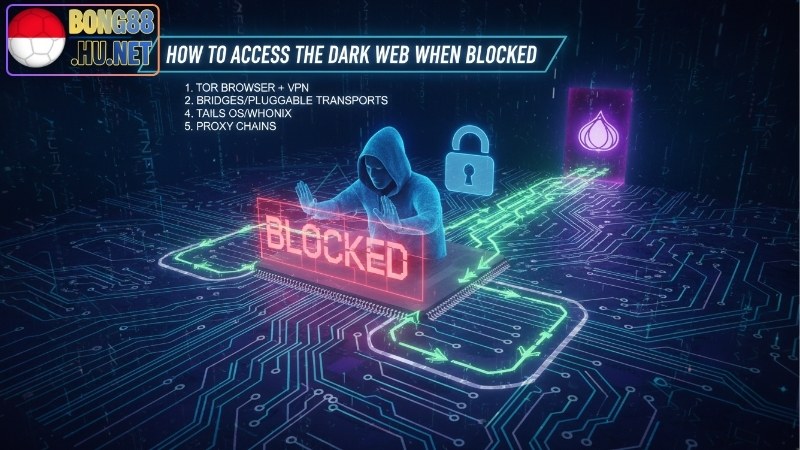 Cách vào mạng bóng khi bị chặn hiệu quả cho người hâm mộ