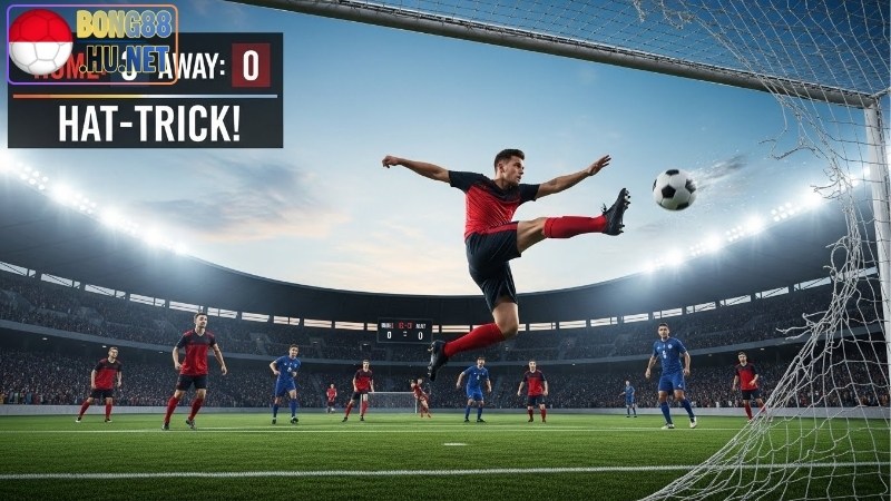 Hat trick là gì? Bí mật bàn thắng ấn tượng trong bóng đá