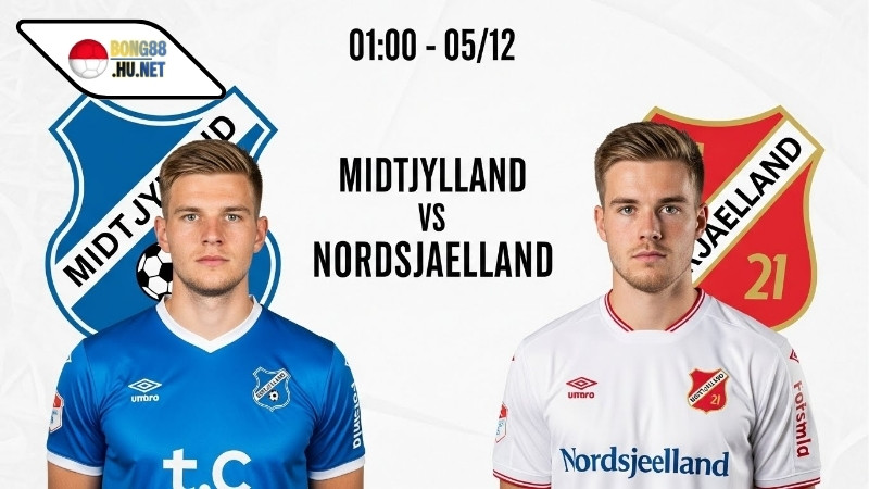 Soi kèo bóng đá Midtjylland vs Nordsjaelland, 01h00 ngày 5/12