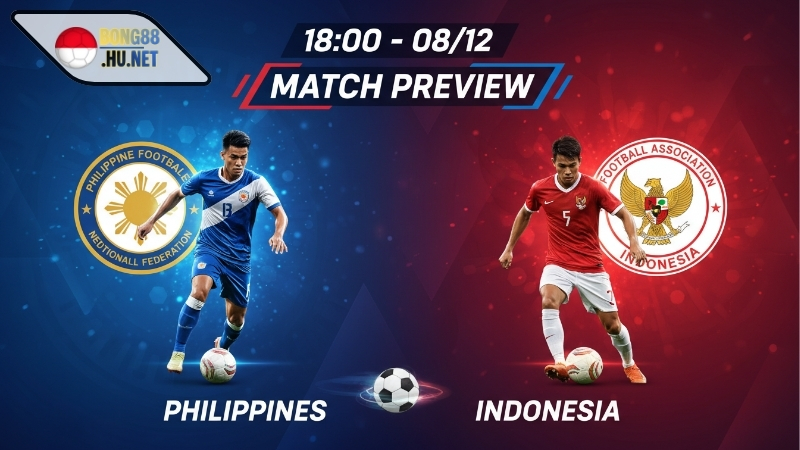 Soi kèo bóng đá U22 Philippines vs U22 Indonesia, 18h00 ngày 8/12