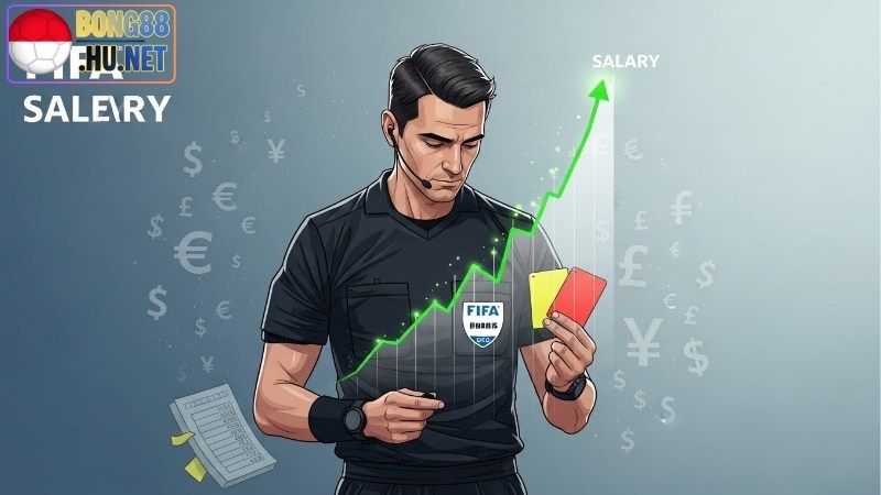 Trọng tài FIFA lương bao nhiêu? Thu nhập thật sự gây bất ngờ